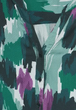 Blouse en seersucker à motifs