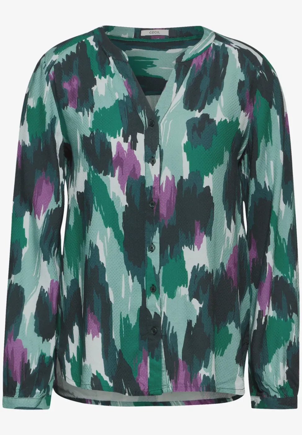 Blouse en seersucker à motifs
