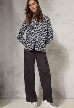 Blouse longue imprimée