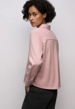 Blouse mélangée avec bande