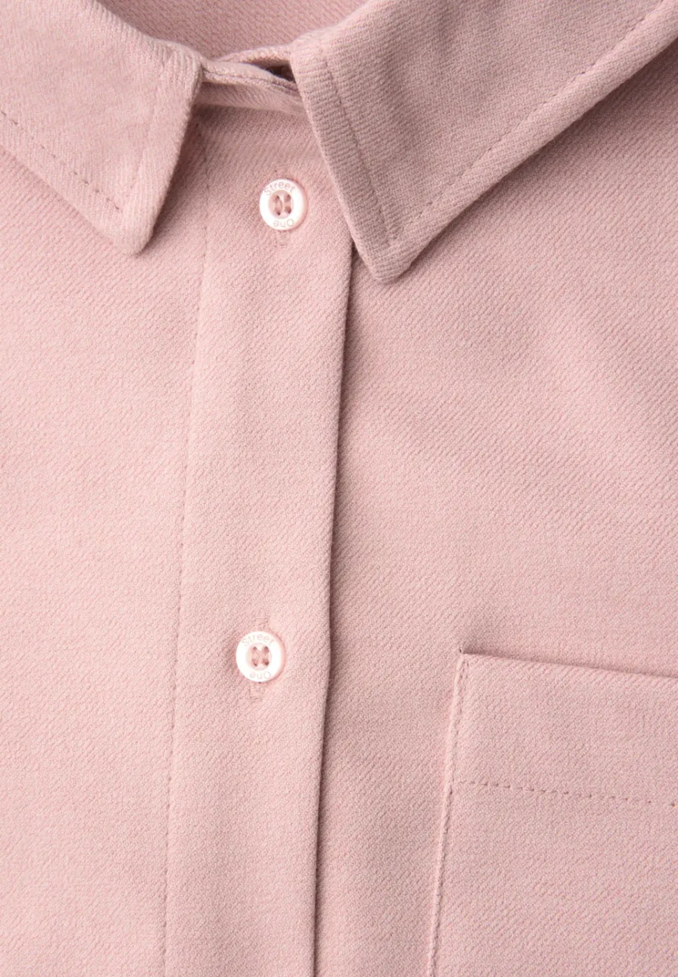 Blouse mélangée avec bande