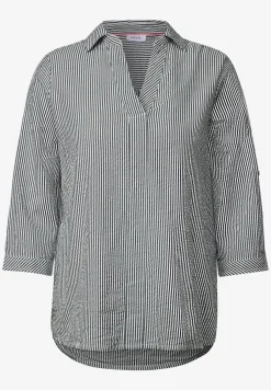 Blouse rayée en seersucker