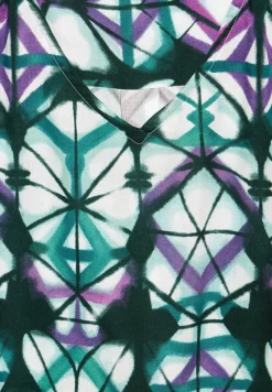 Blouse sans manches avec imprimé