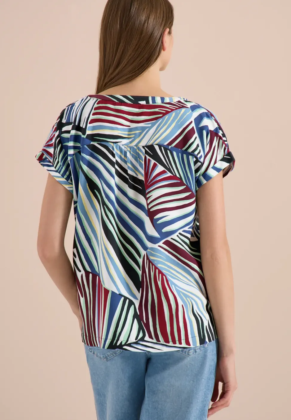 Blouse structurée Dropped Shoulder