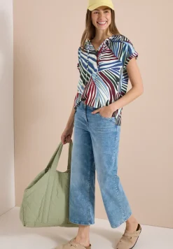 Blouse structurée Dropped Shoulder