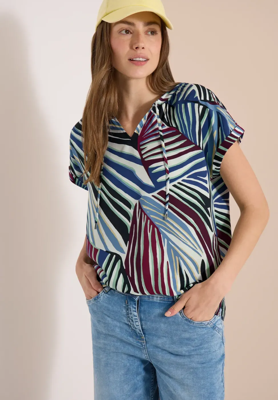 Blouse structurée Dropped Shoulder
