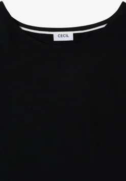 Blouse avec col rond et détail de nœuds