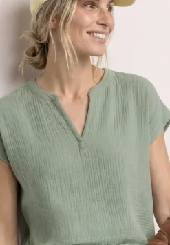 Blouse en mousseline