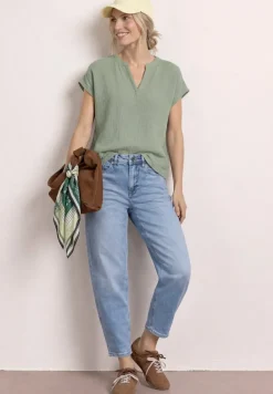 Blouse en mousseline