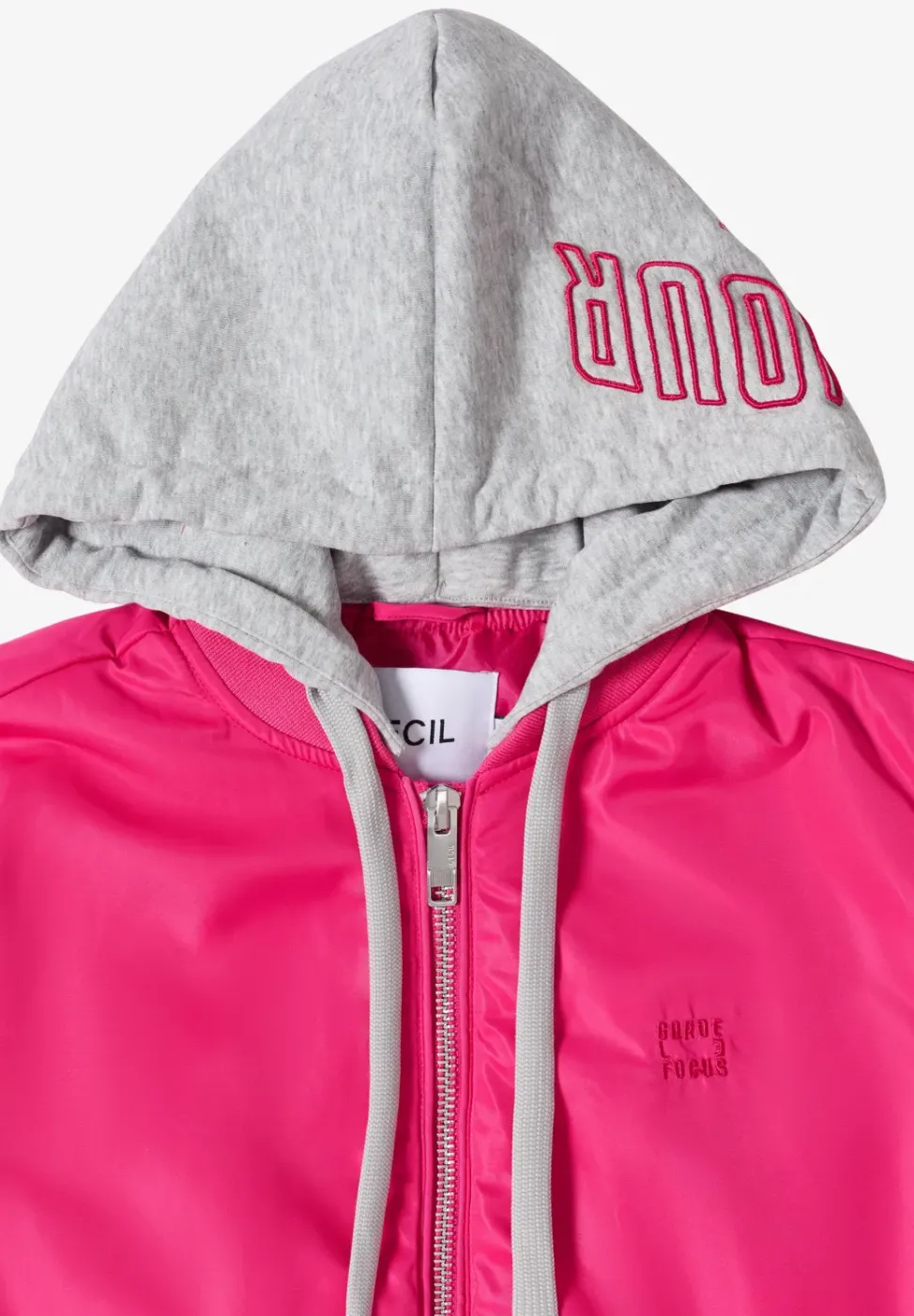Blouson avec capuche en sweat