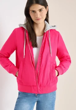 Blouson avec capuche en sweat
