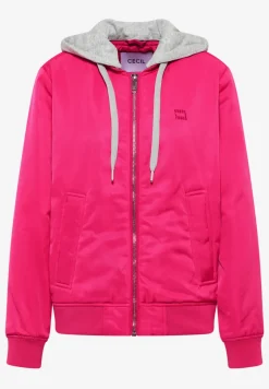 Blouson avec capuche en sweat