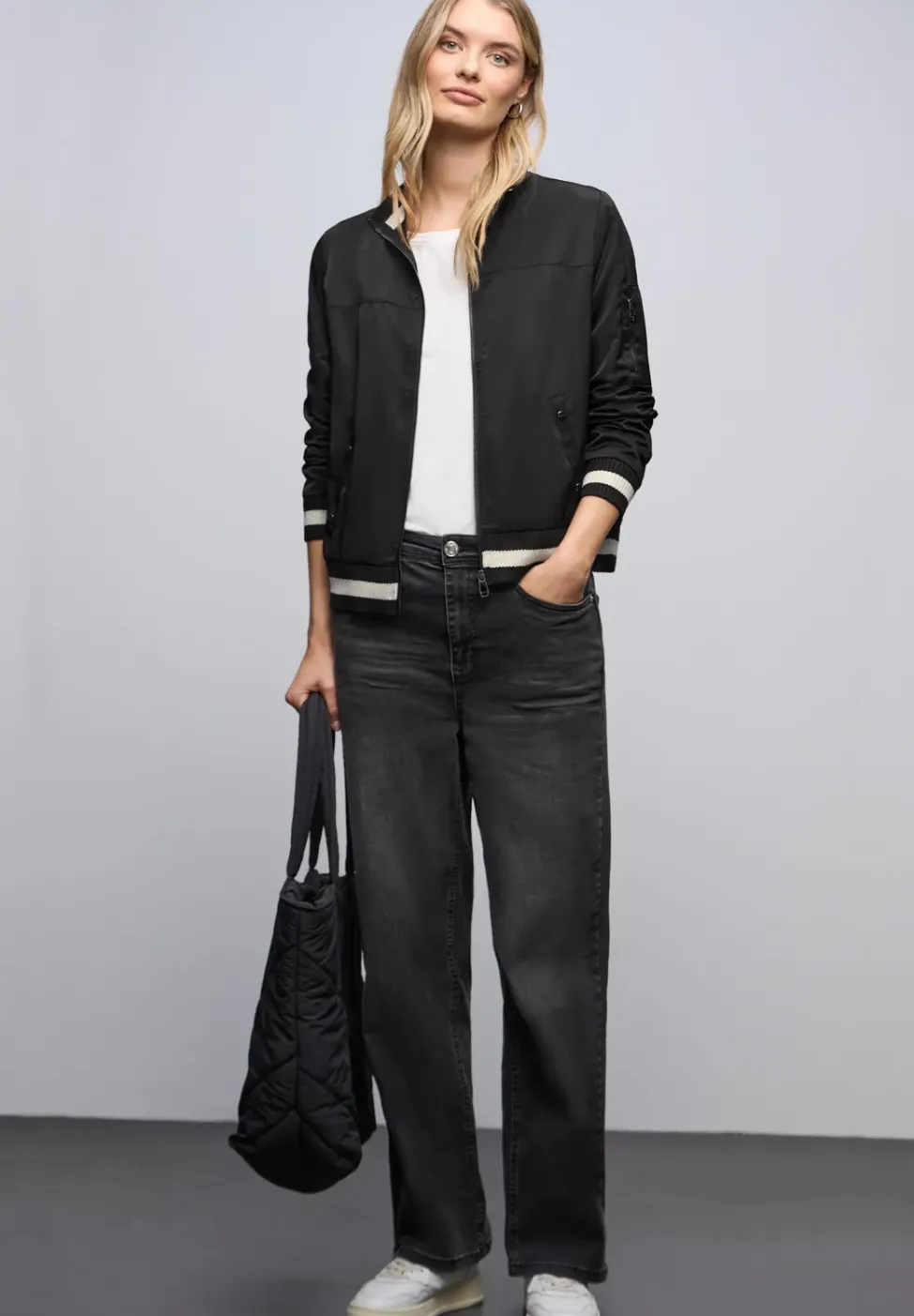 Blouson avec détails collège