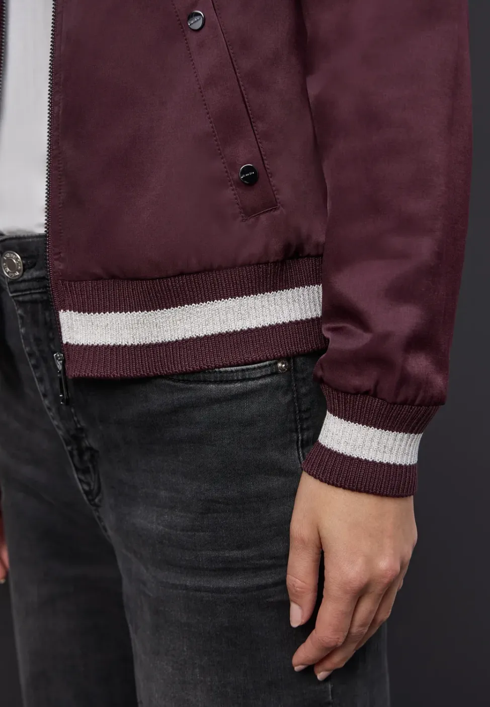 Blouson avec détails collège