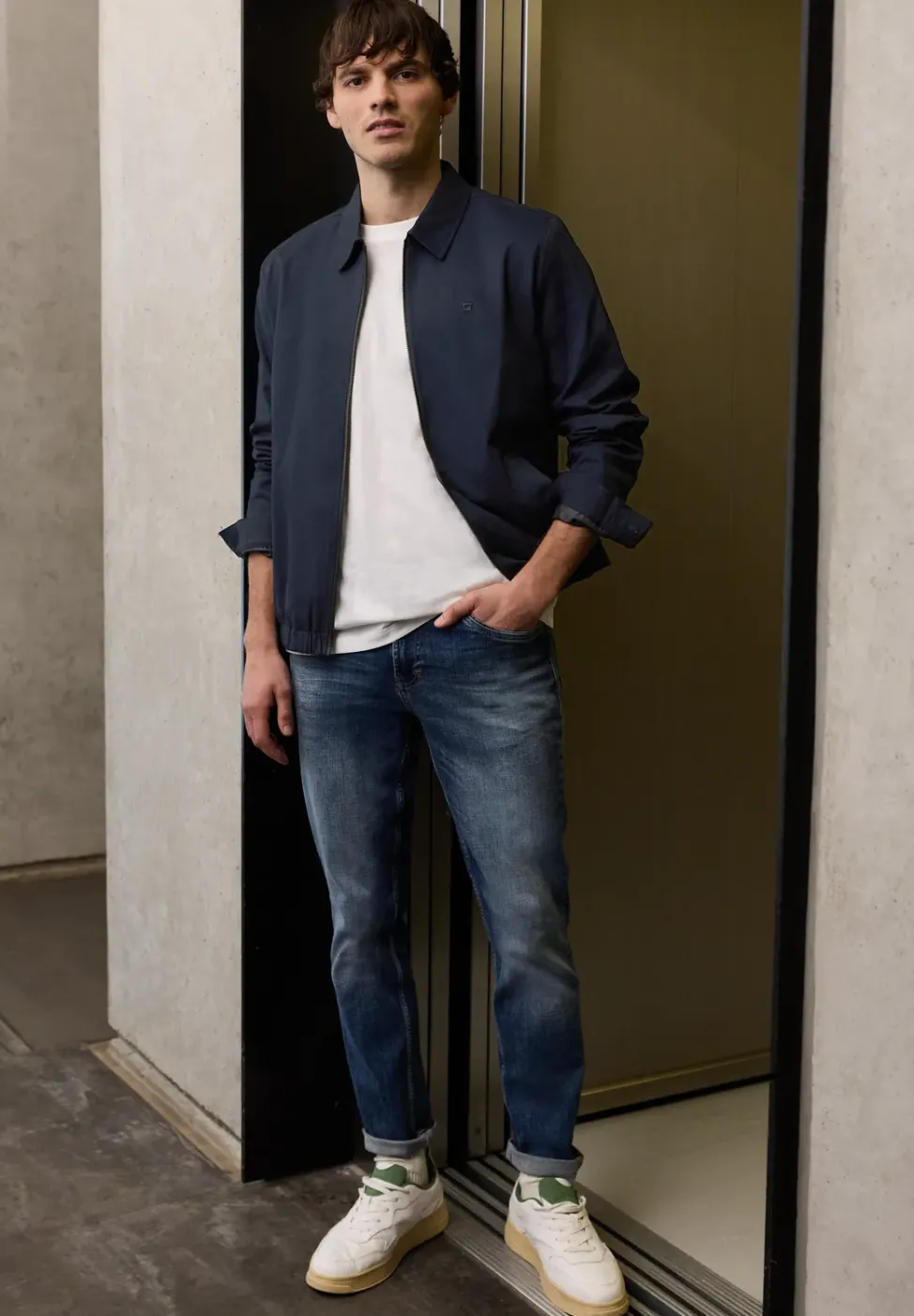 Blouson avec fermeture éclair