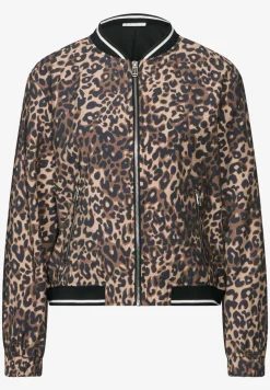 Blouson avec motif léopard