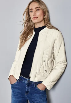 Blouson avec motif piqué