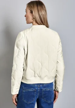 Blouson avec motif piqué