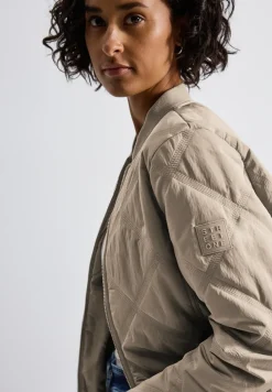Blouson avec motif piqué