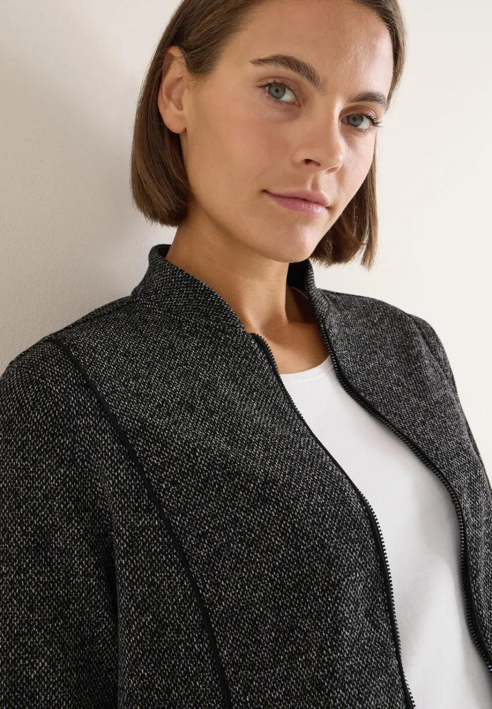 Blouson avec ourlet élastique