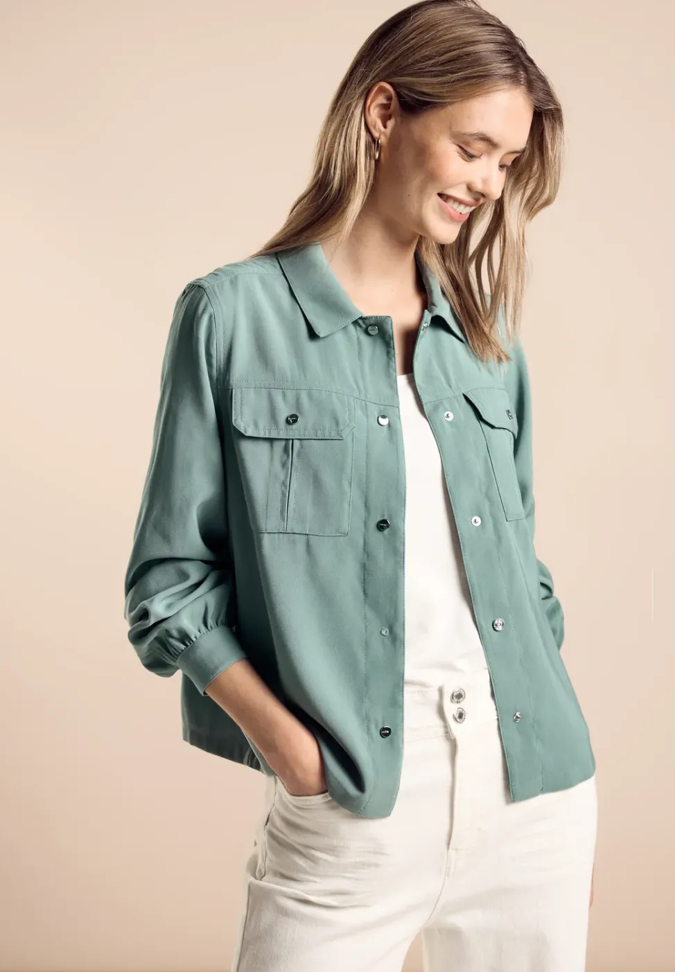 Blouson avec poches poitrine