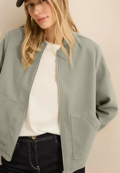 Blouson effet laine
