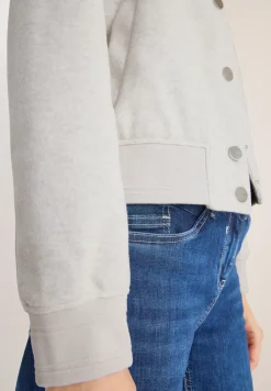 Blouson en aspect laine
