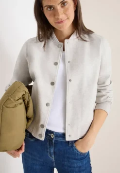 Blouson en aspect laine