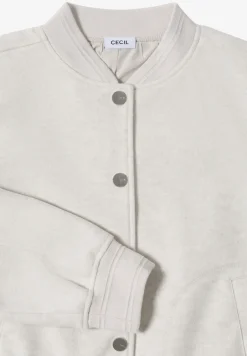 Blouson en aspect laine