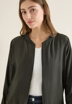 Blouson en couleur unie
