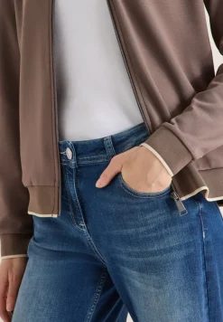 Blouson en couleur unie
