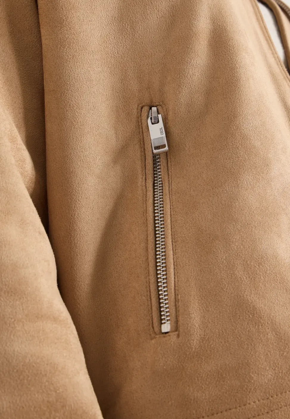Blouson en couleur unie