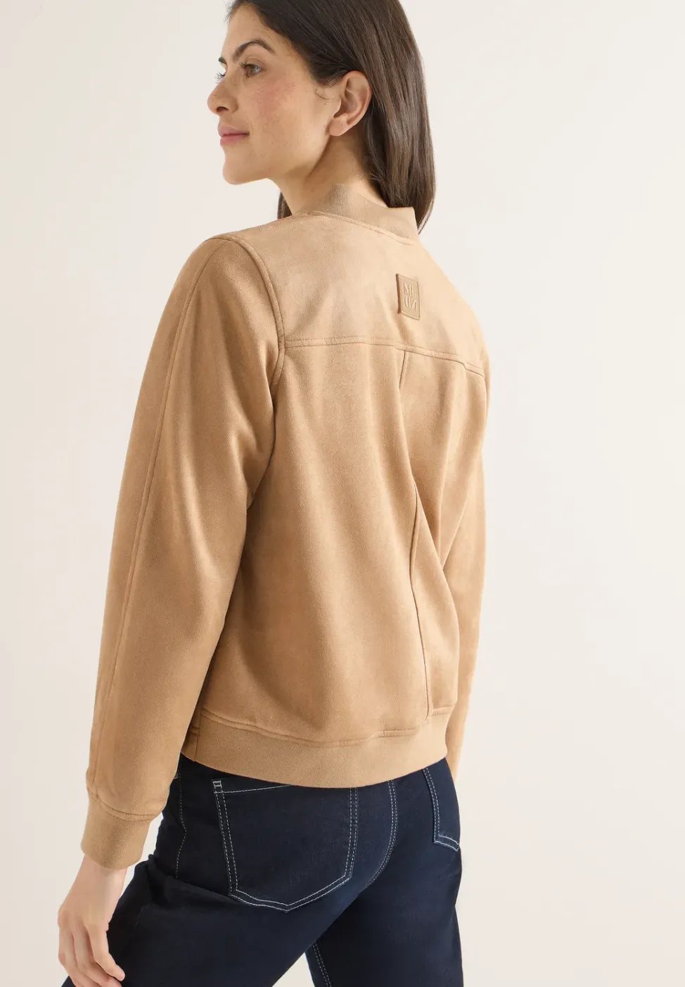 Blouson en couleur unie