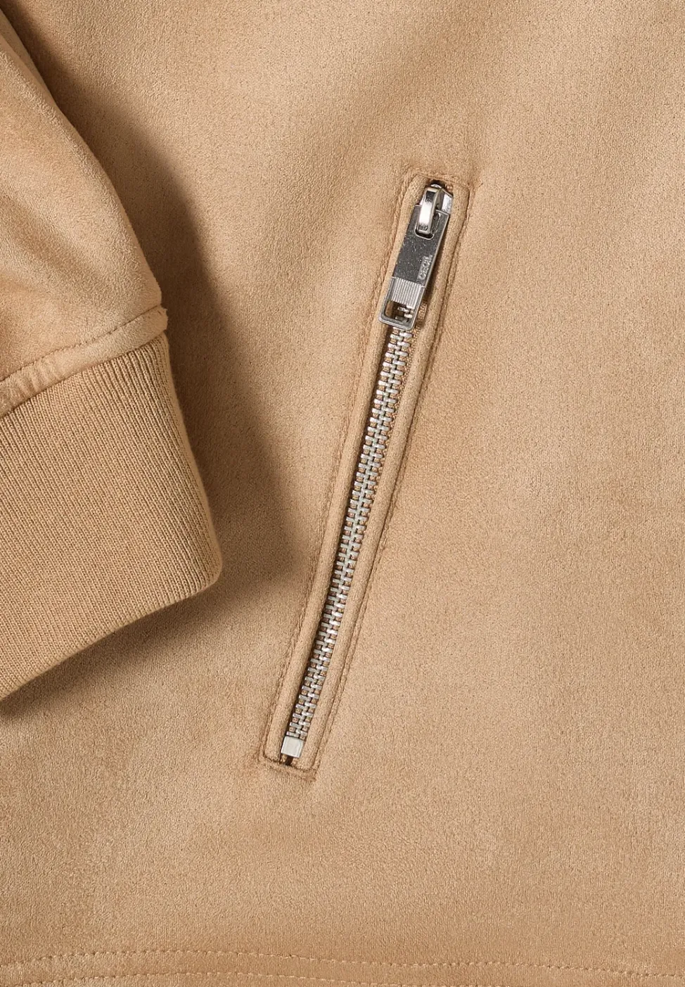 Blouson en couleur unie