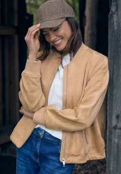 Blouson en couleur unie