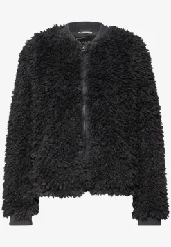 Blouson en fausse fourrure