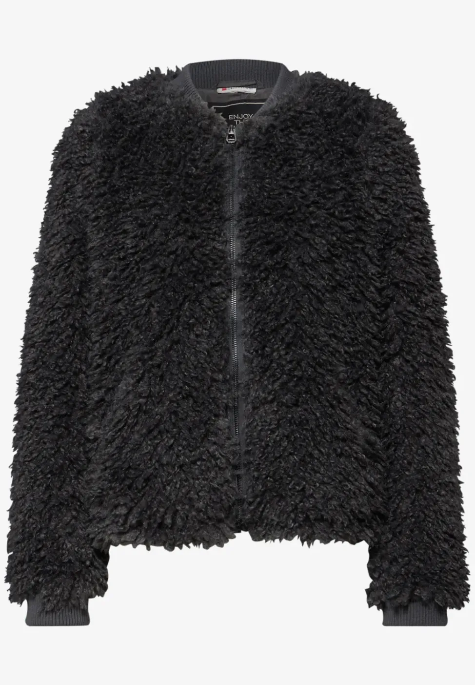 Blouson en fausse fourrure