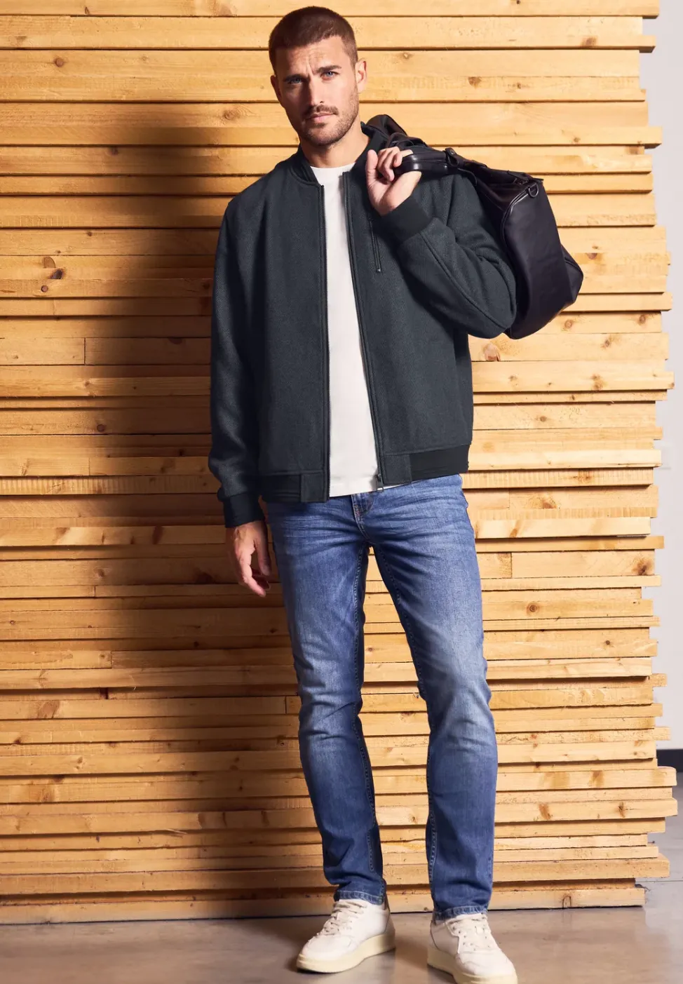 Blouson en laine
