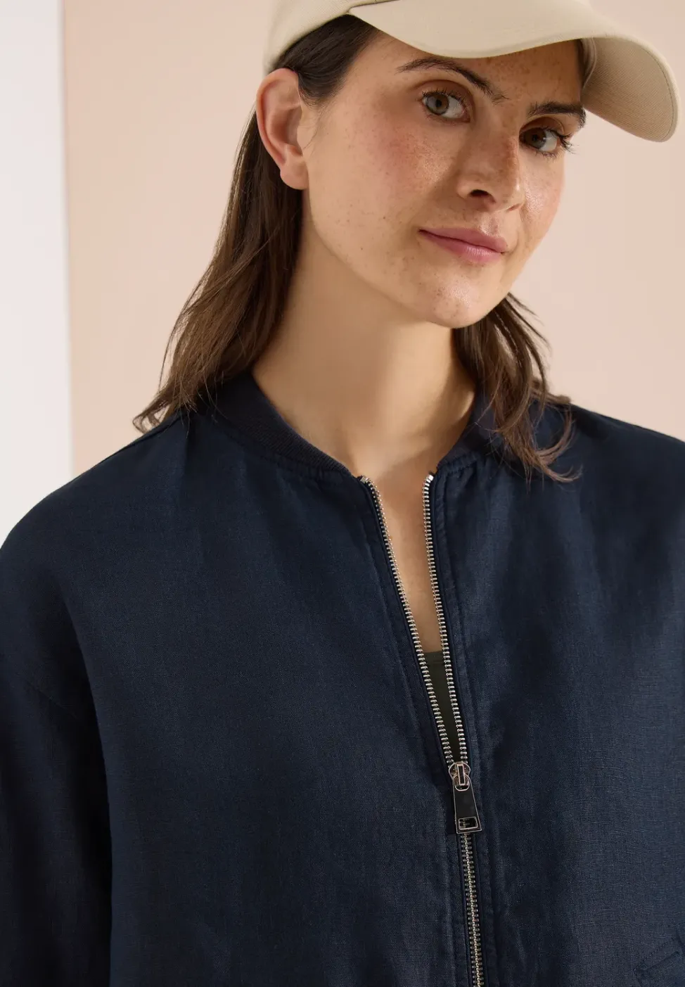 Blouson en lin léger