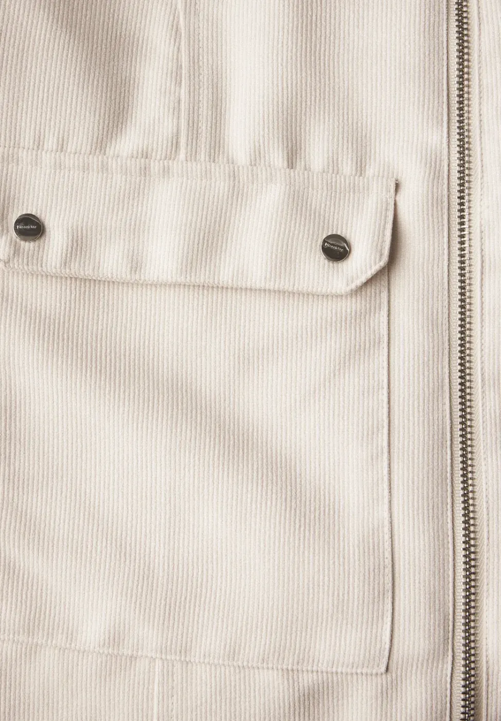 Blouson en velours côtelé