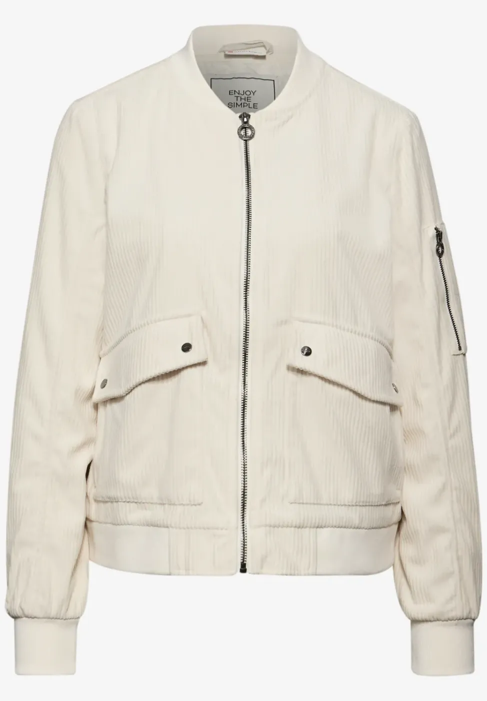Blouson en velours côtelé doux