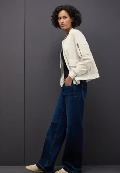 Blouson en velours côtelé doux