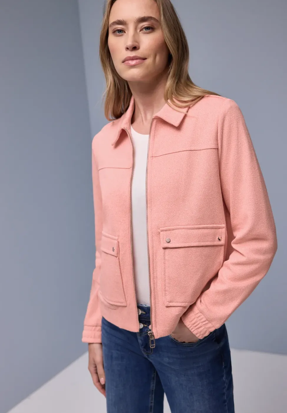 Blouson Herringbone