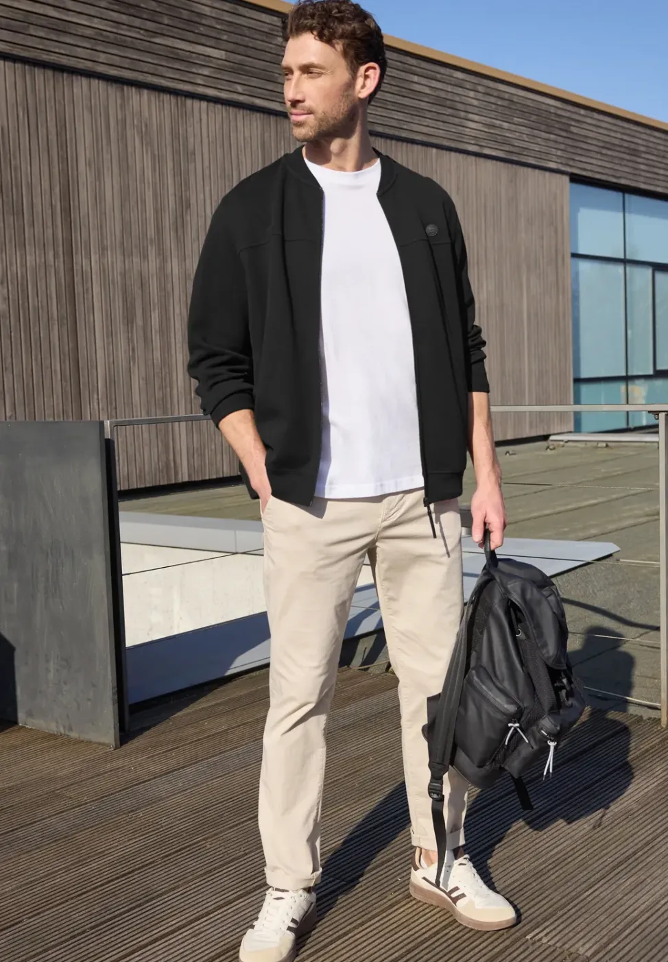 Blouson piqué