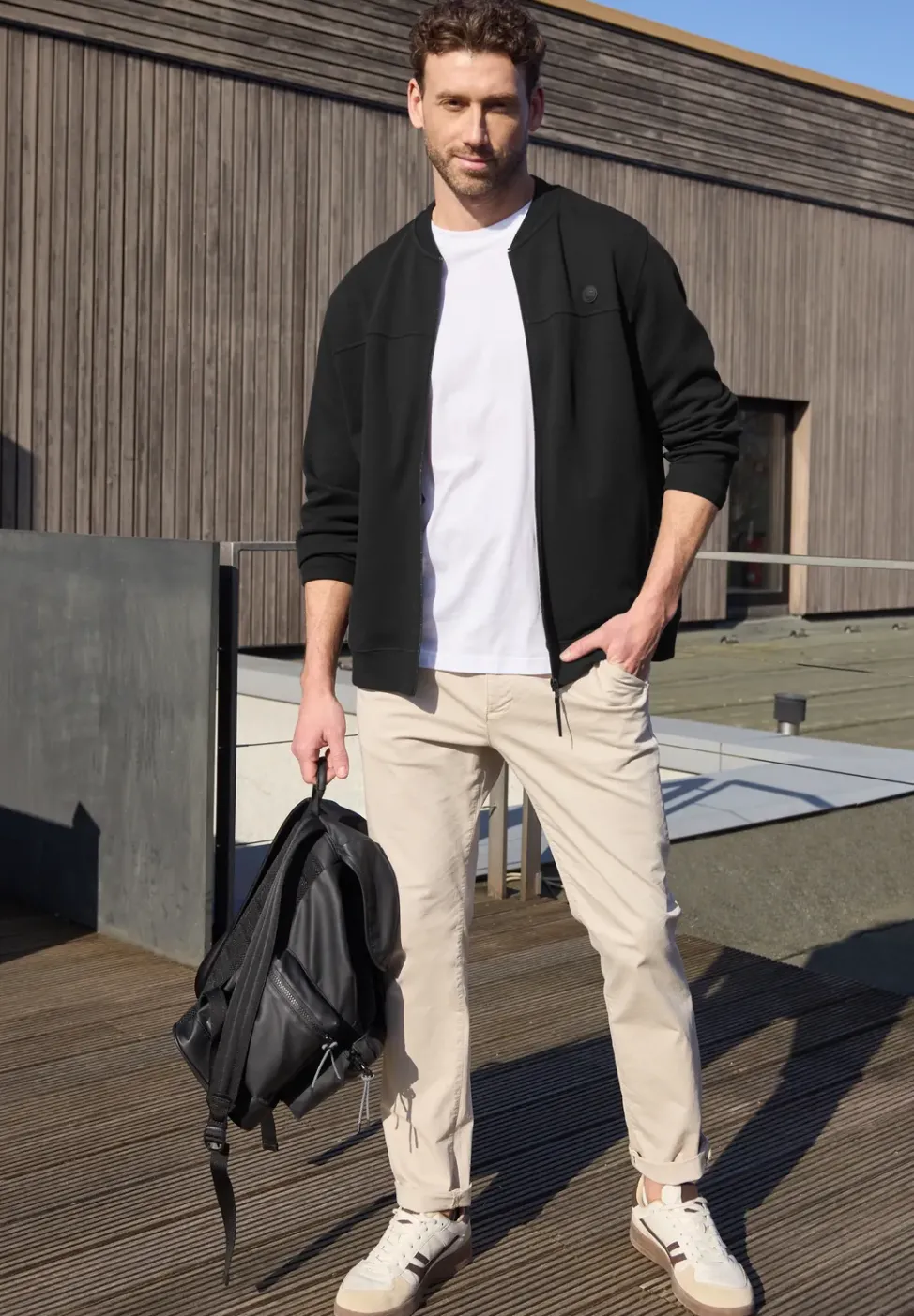 Blouson piqué