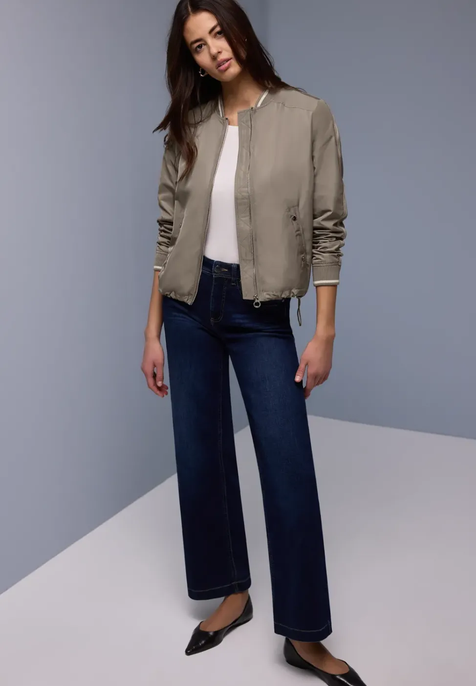Blouson à rayures gallon
