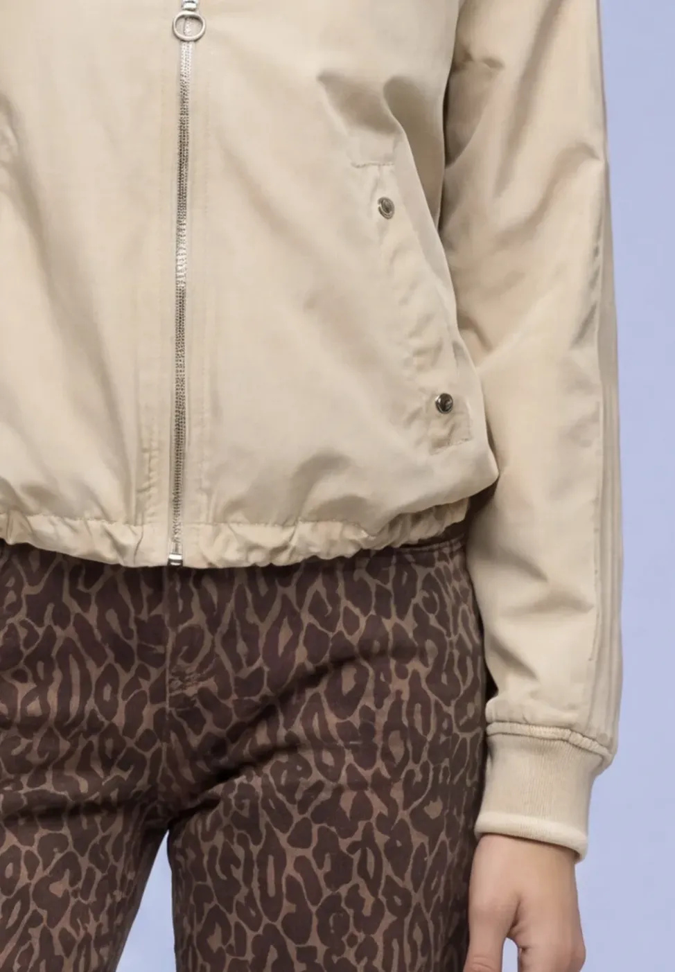 Blouson à rayures gallon