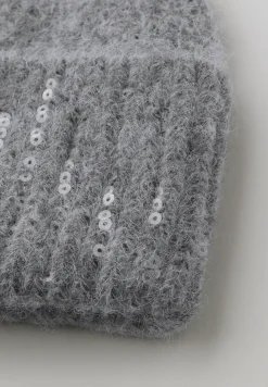 Bonnet avec paillettes