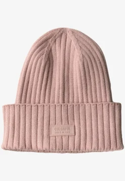 Bonnet en tricot côtelé