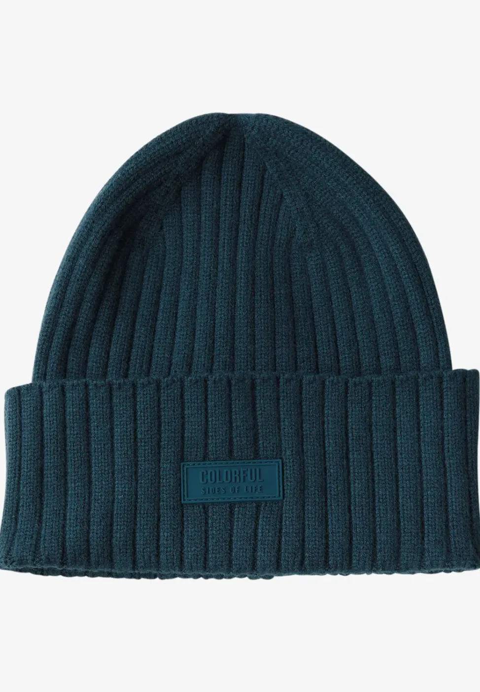 Bonnet en tricot côtelé